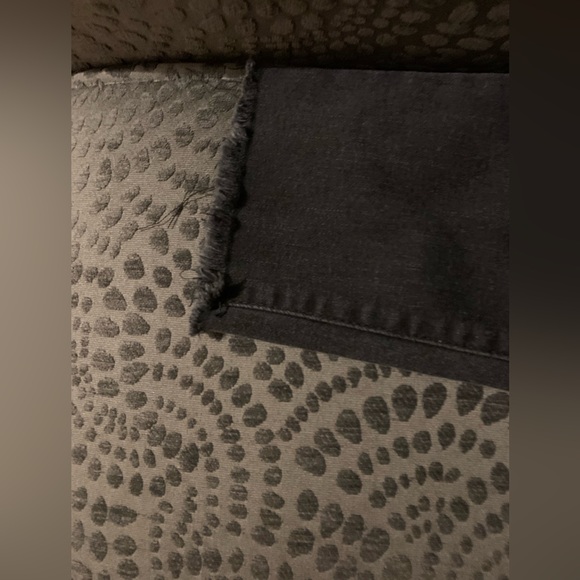 Jessica Simpson Adored H Rise Jeans, Good Condition, Faded Black,Cut Off Hems - Picture 6 of 10